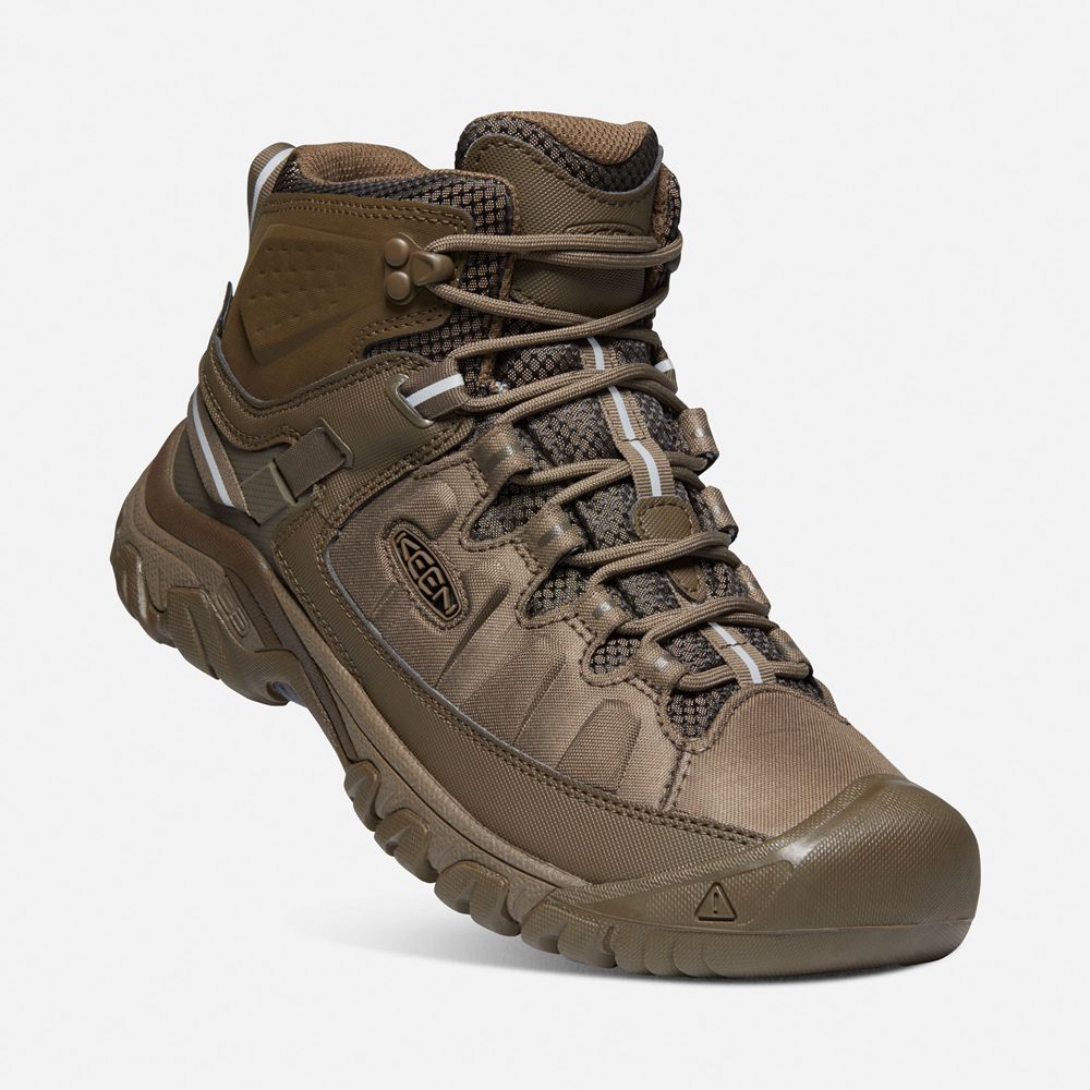 Keen Outdoor Bot Erkek Kahverengi - Targhee Exp Waterproof Mid - Türkiye EYVC67503